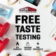 free taste testing