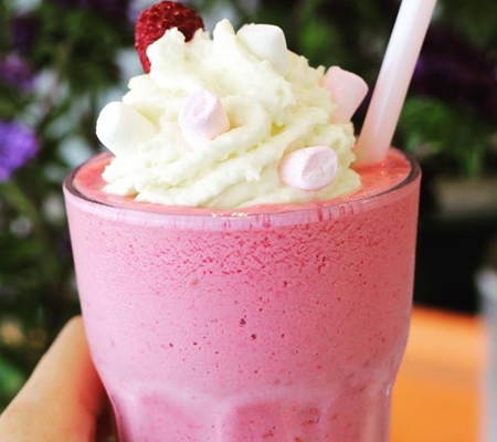 raspberry frappe